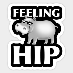 FEELING HIP Sticker